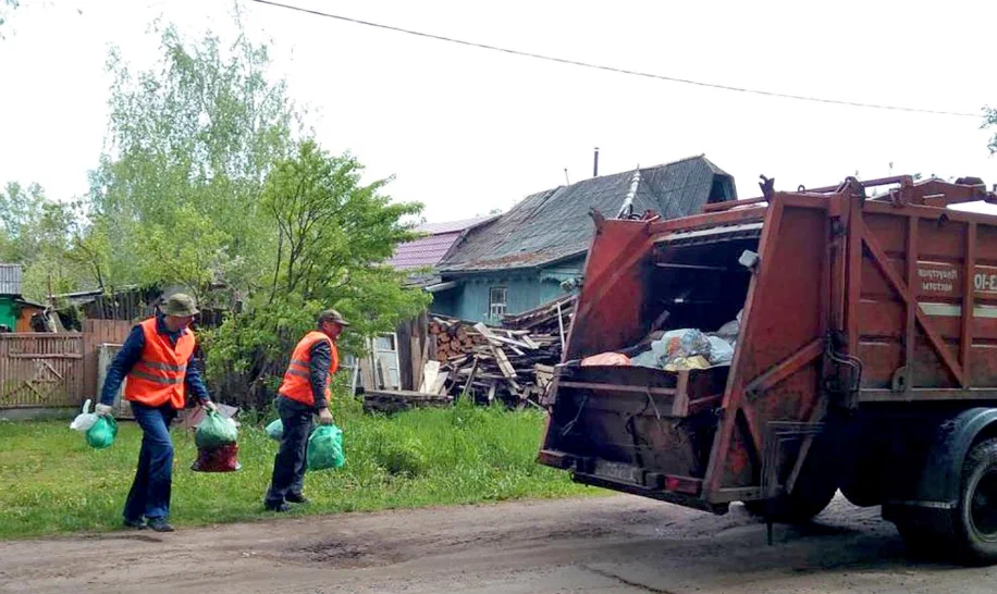Вывоз мусора из частного дома в Ишимбае в октябре